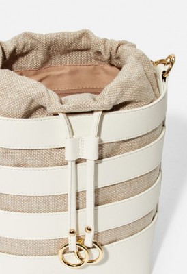 L. Chandler Date Shoulder Bag - White