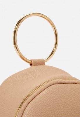 L. Ring Handle Backpack - Neutral