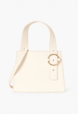 L. The Circle Mini Bag - Bone