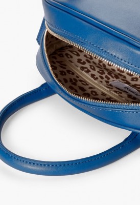L. I'm The Boss Dome Satchel - Azure