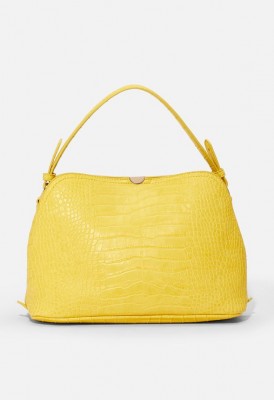 L. Open Dome Satchel - Yellow
