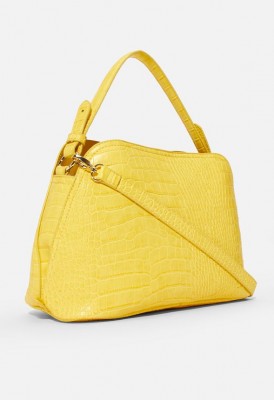 L. Open Dome Satchel - Yellow