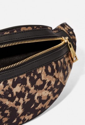 L. Rounded Out Belt Bag - Leopard