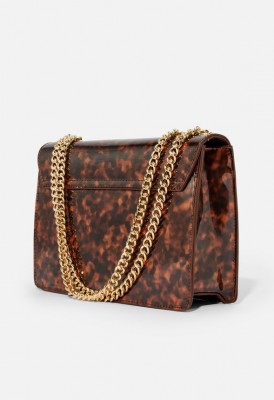 L. Bamboo Ring Crossbody Bag - Tortoise